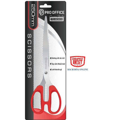 Kéo văn phòng Pro Office SC603 25cm, SC602 21cm