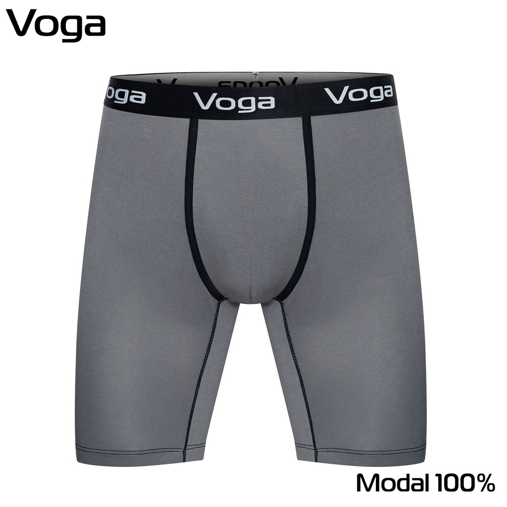 Quần lót nam kiểu boxer ống dài Voga X vải cao cấp Modal thoáng mát, hút ẩm, khử mùi