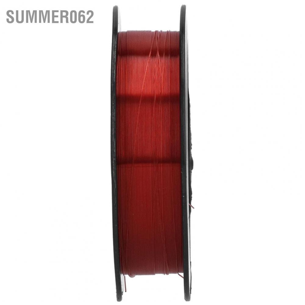 Summer062 5Pcs 100M Nylon Lure Bait Fishing Line Wearproof Strong Toughness Anti‑Bite Tackle Accessory