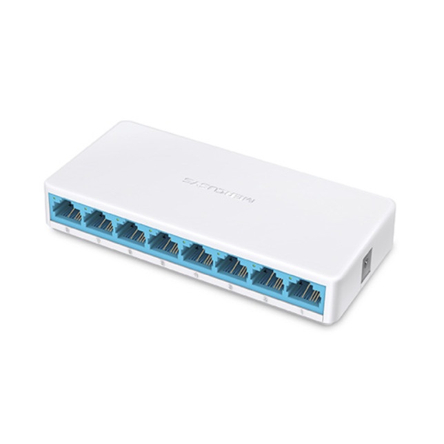 Bộ chia mạng Mercusys 8 cổng 10/100Mbps,Bộ chia tín hiệu để bàn MS108 - Switch mới 100%