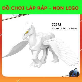 Đồ Chơi  Minifigures Ngựa Valkyria Có Cánh Trong Endgame - Lắp Ráp Mini End Game GD213