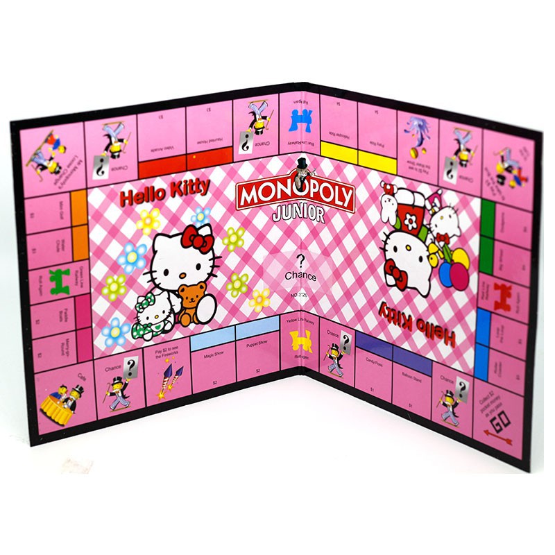 Cờ tỷ phú Monopoly Junior phiên bản Hello Kitty