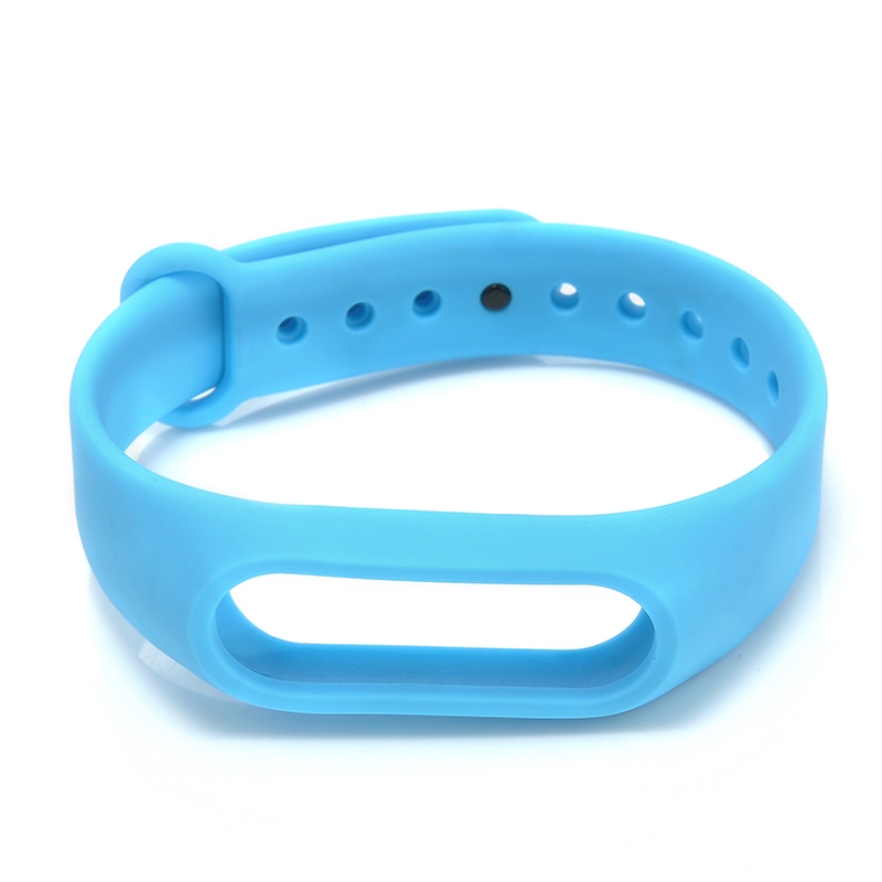 Dây cao su nhiều màu trẻ trung thay thế cho vòng đeo tay thông minh Xiaomi Band 2