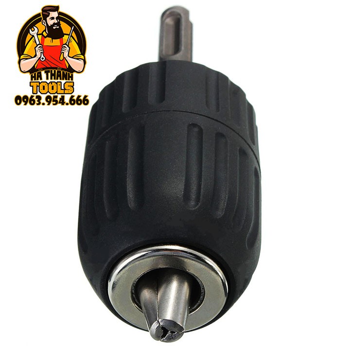 Bộ chuyển đổi đầu cặp mũi khoan 13 ly cho khoan bê tông chuyên dụng - củ măng ranh tự động 2-13mm