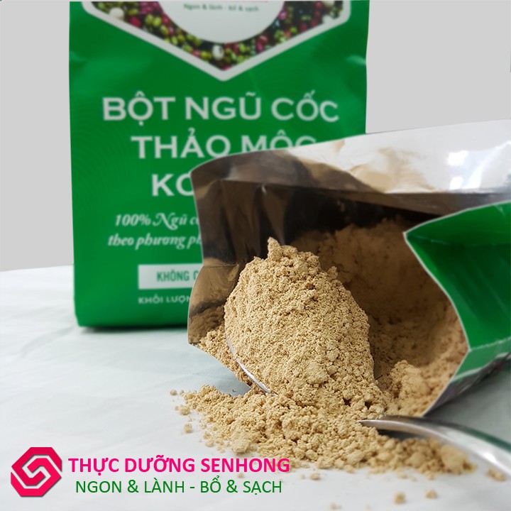 Bột ngũ cốc thảo mộc Kokkoh (1kg) 100% ngũ cốc nguyên cám rang xay theo phương pháp thực dưỡng ohsawa