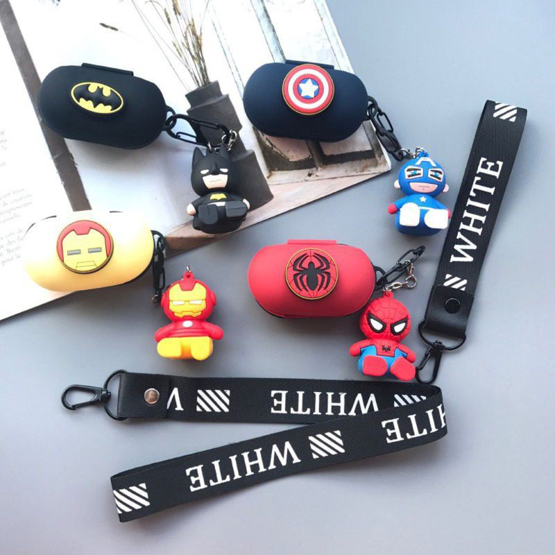 Sale 70% Vỏ bọc hộp đựng tai nghe  dành cho Samsung Galaxy Buds, rope+case+doll BATMAN Giá gốc 267,000 đ - 92B121