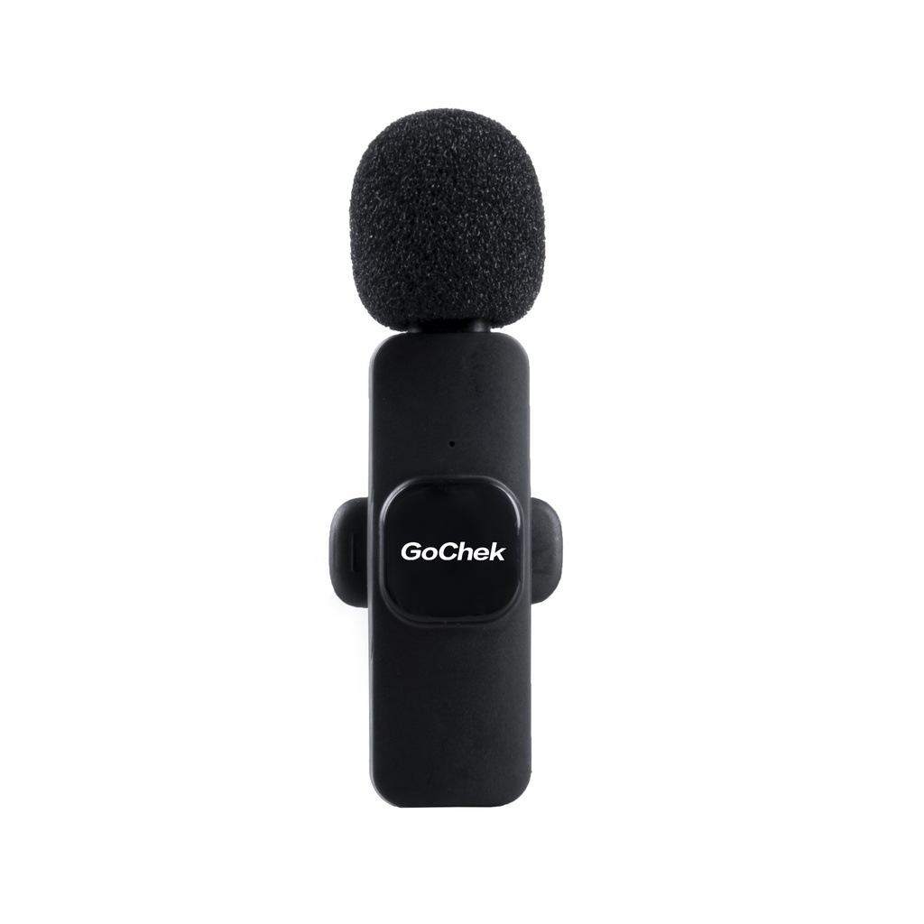 Bộ 2 Micro thu âm không dây GoChek phù hợp phát trực tiếp/ quay video/ thu âm cho điện thoại/máy tính GC-B