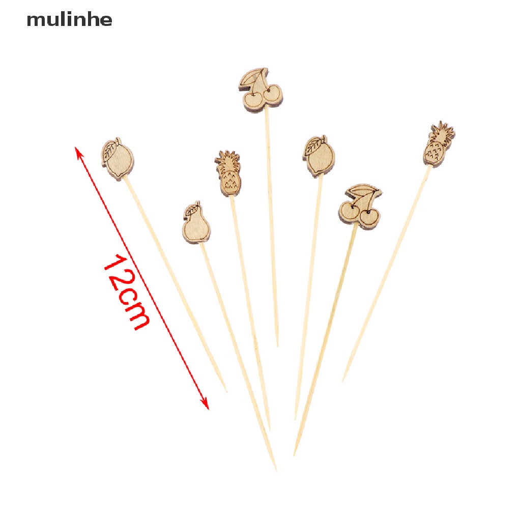 100 Tăm Tre Dùng Một Lần Để Ăn Trái Cây Tiện Dụng Và Bền