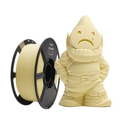 Hạnh nhân màu vàng eSUN ePLA-Matte 1.75mm Máy in 3D Chất liệu in dây tóc Độ chính xác kích thước + /