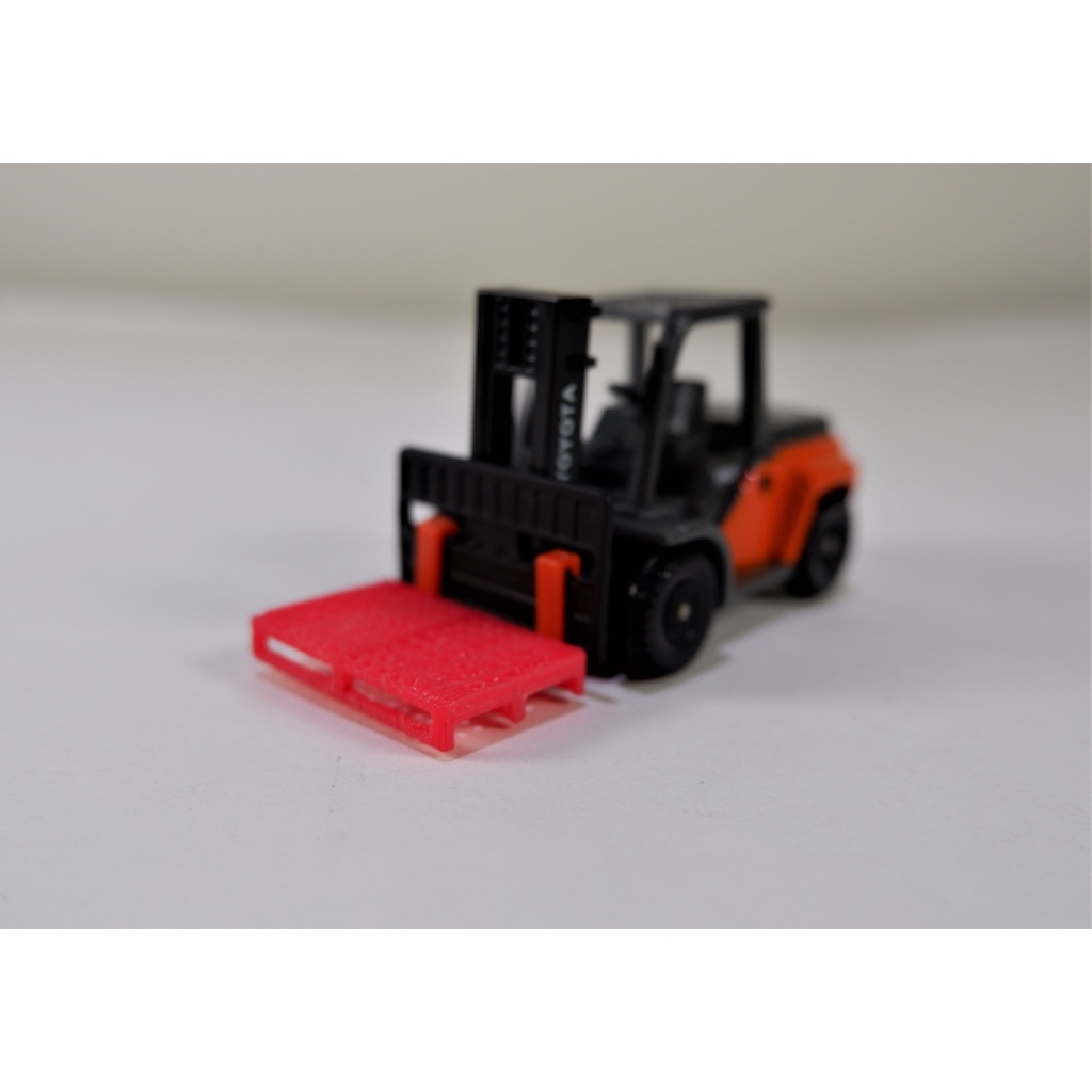 Phụ kiện cho xe nâng hàng 1:64 Tomica, Hotwheels - Phụ kiện diorama