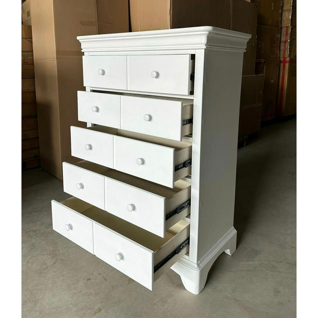 Tủ 5 hộc kéo Gỗ Tràm và plywood hàng xuất khẩu