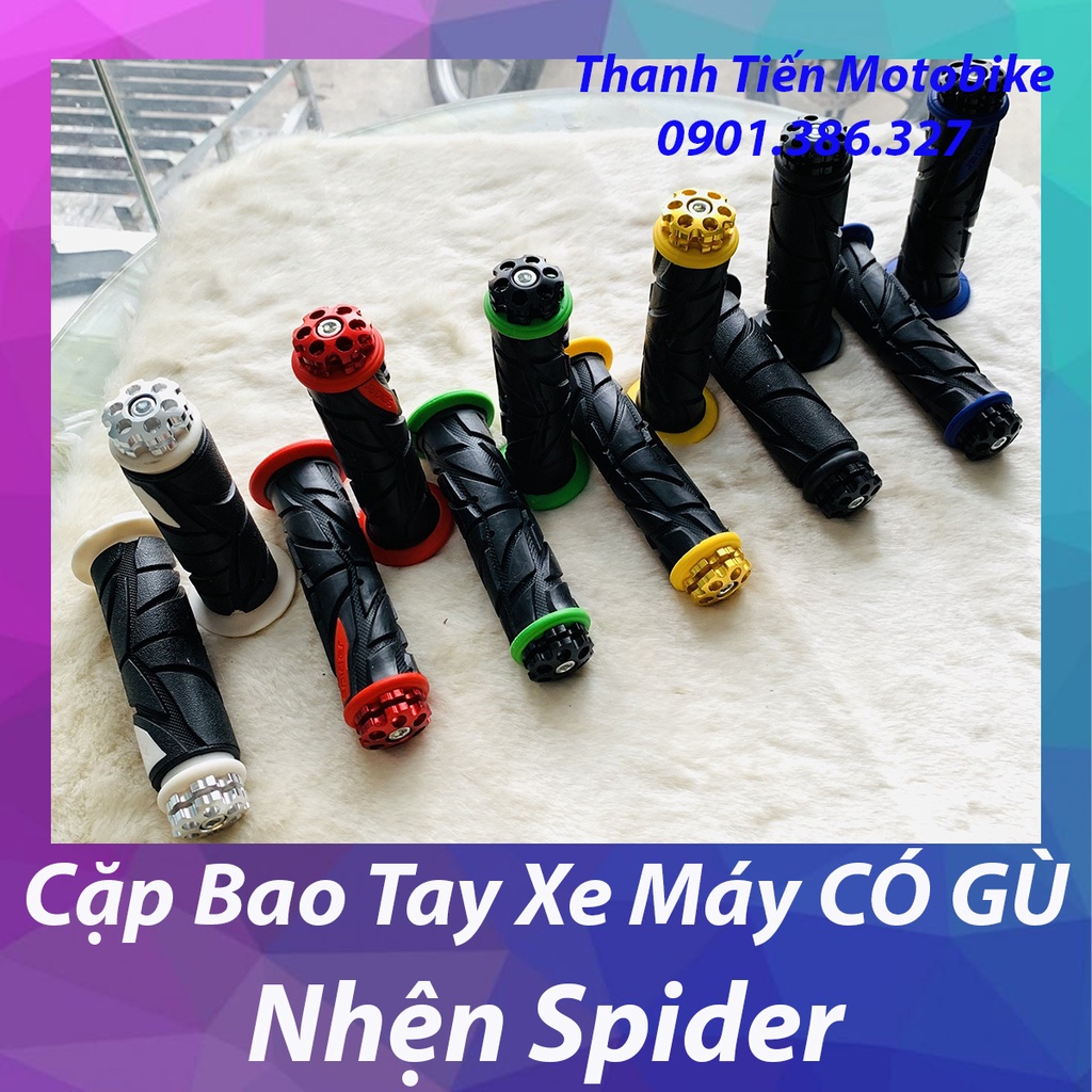 [SALE OFF] Bao Tay Xe Máy Bao Tay SPIDER Có Gù, RẤT THOẢI MÁI