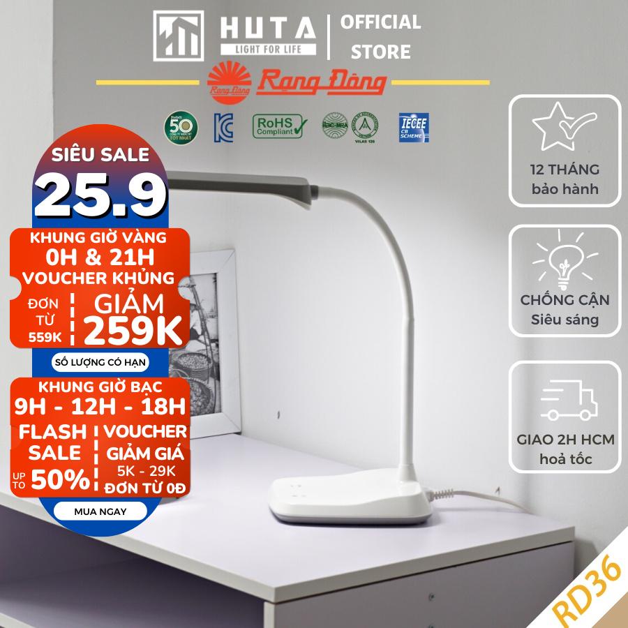 Đèn Học Để Bàn Chống Cận RẠNG ĐÔNG SUNLIKE RD-RL-36.LED, cảm ứng, điều chỉnh độ sáng, màu sáng – HUTA Shop