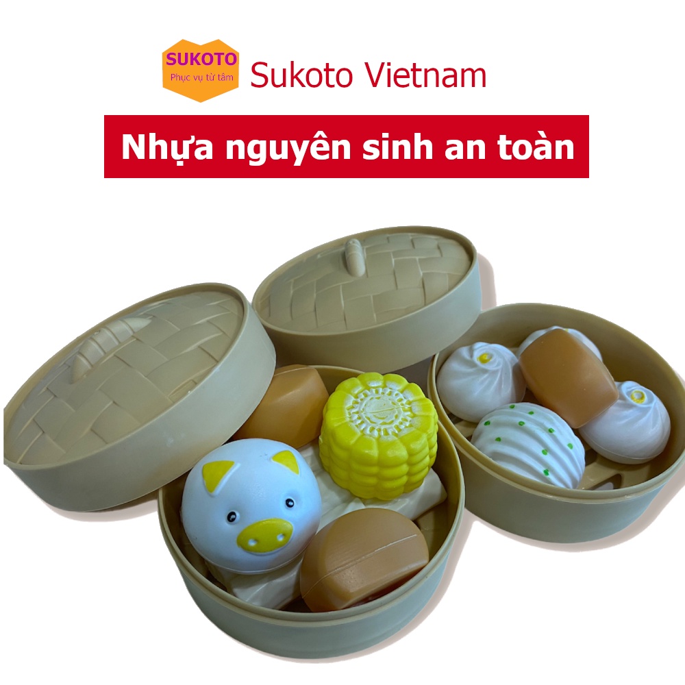 Đồ chơi nấu ăn sukoto bánh bao 88 chi tiết - Sukoto Vietnam