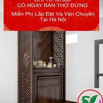 Bàn Thờ Gia Tiên( Free Ship+Lắp Đặt)