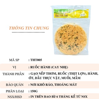 Cơm cháy mắm hành chà bông Ninh Bình 150g THT005