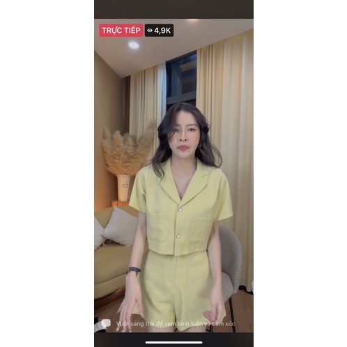 Set ngắn nhà Loan Lâm