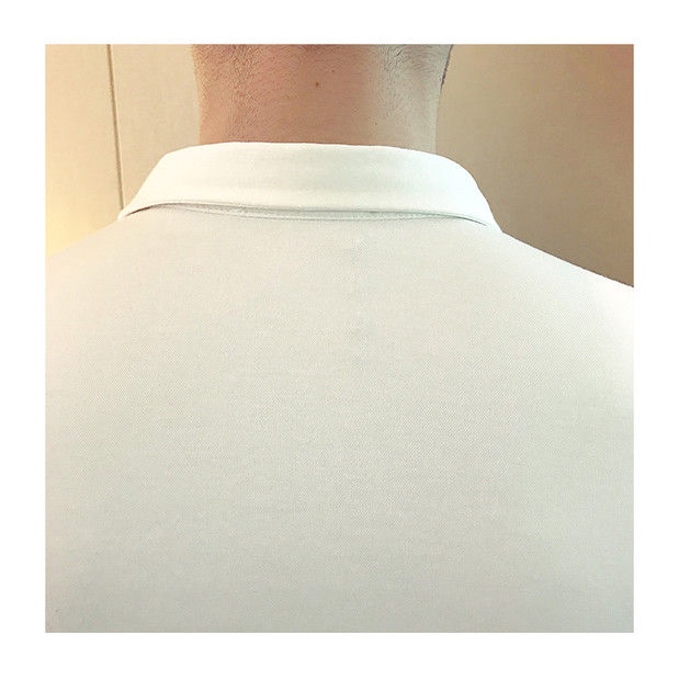 Áo Thun Polo Tay Ngắn Vải Lụa Lạnh Ôm Dáng Thời Trang Mùa Hè Cho Nam