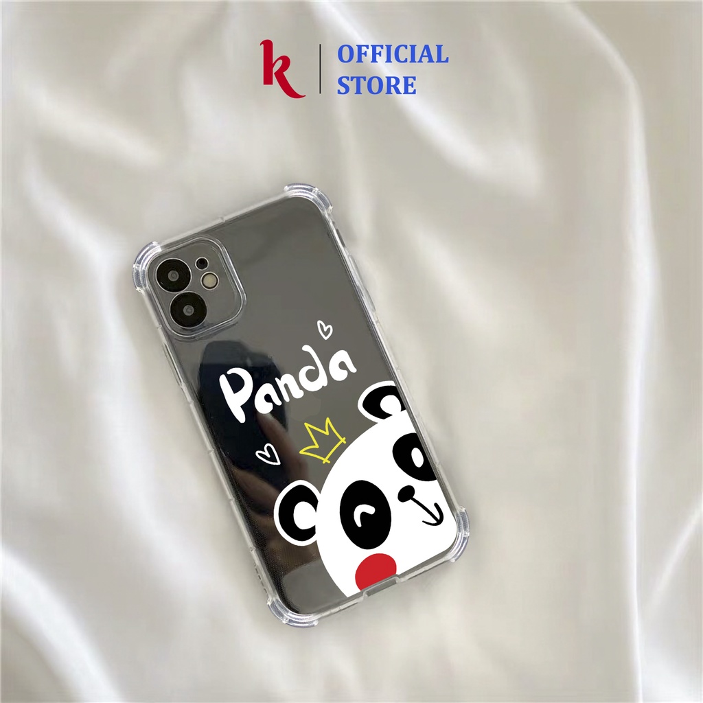 Ốp lưng iphone cặp đôi gấu Panda chống sốc case 14plus 14 pro max 13 12 promax 11 mini 6 6s 7 8 plus x xr xs Se