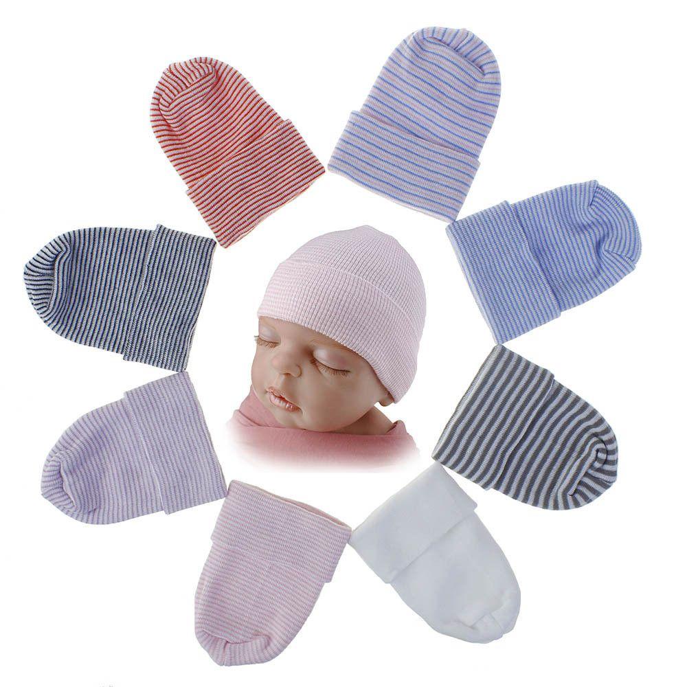 Mũ Cotton Mềm Mại Cho Trẻ Sơ Sinh