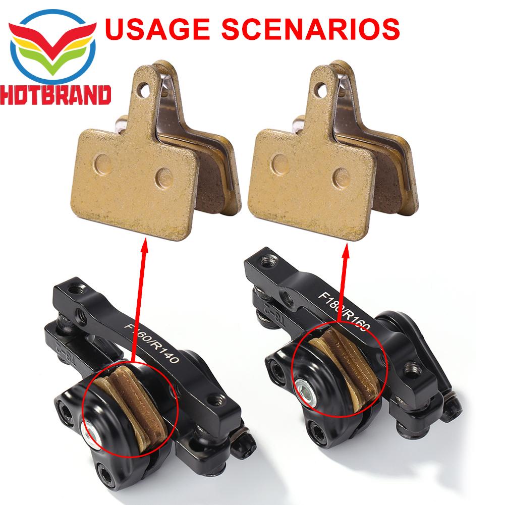 Set 2 Cặp Má Phanh Xe Đạp MTB Cho SHIMANO M375 M445 M446