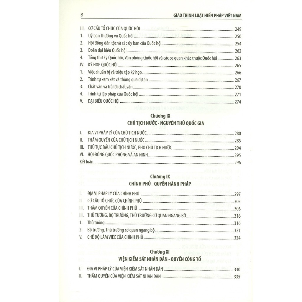 Sách Giáo Trình Luật Hiến Pháp Việt Nam