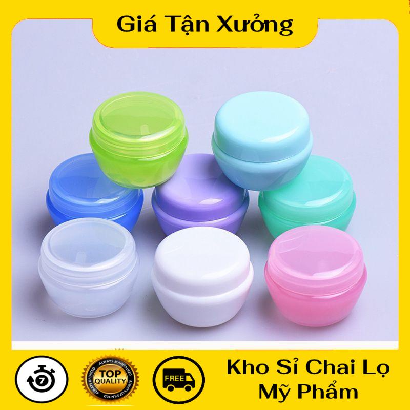 Hủ Đựng Kem ❤ TRÙM SỈ ❤ Hũ nhựa đựng kem Face 5g,10g,20g , Hũ Nấm chiết mỹ phẩm , phụ kiện du lịch