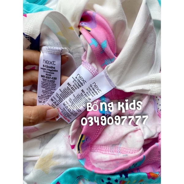 Bộ Thu Bé Gái Cầu Vồng Next(quần giao ngẫu nhiên)