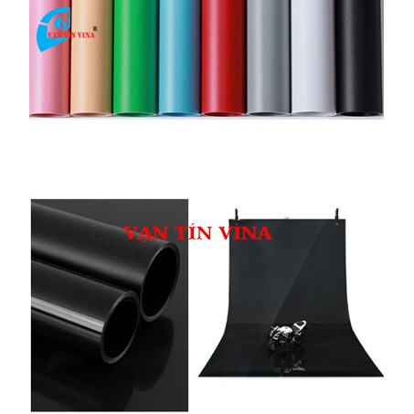 Phông nền  chụp ảnh nhựa PVC đen