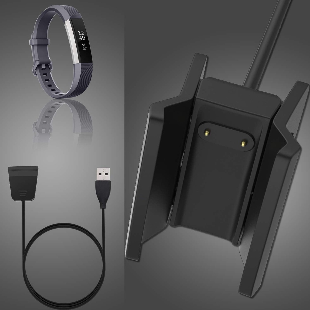 Dây cáp sạc USB thay thế dài 1m cho đồng hồ thông minh Fitbit Alta HR