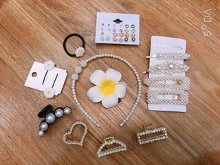 Sét kẹp tóc 25 món