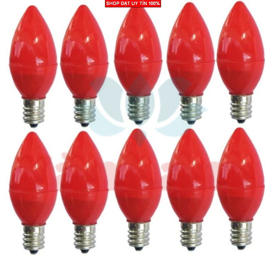 Bóng đèn quả nhót màu đỏ - bóng đèn sợi đốt bền tiết kiệm điện