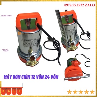 Máy bơm chìm 12v công suất 180w lưu lượng nước 70l/p