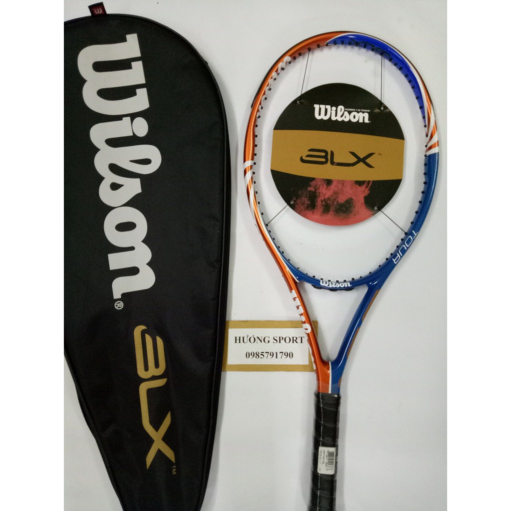 Vợt tennis Wilson 279g tặng căng cước quấn cán và bao vợt - ảnh thật sản phẩm