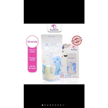 Túi trữ sữa Kichi + Sunmum