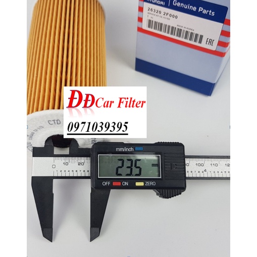 Lọc nhớt, lọc dầu Hyundai Santafe, Sedona, Sorento, Carnival, Sportage, IX35, Staria,Tucson