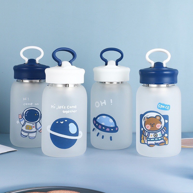 Bình Nước Du Hành Siêu Độc Lạ 600ml Bobbi Bear Kèm Túi Chống Sốc | BigBuy360 - bigbuy360.vn