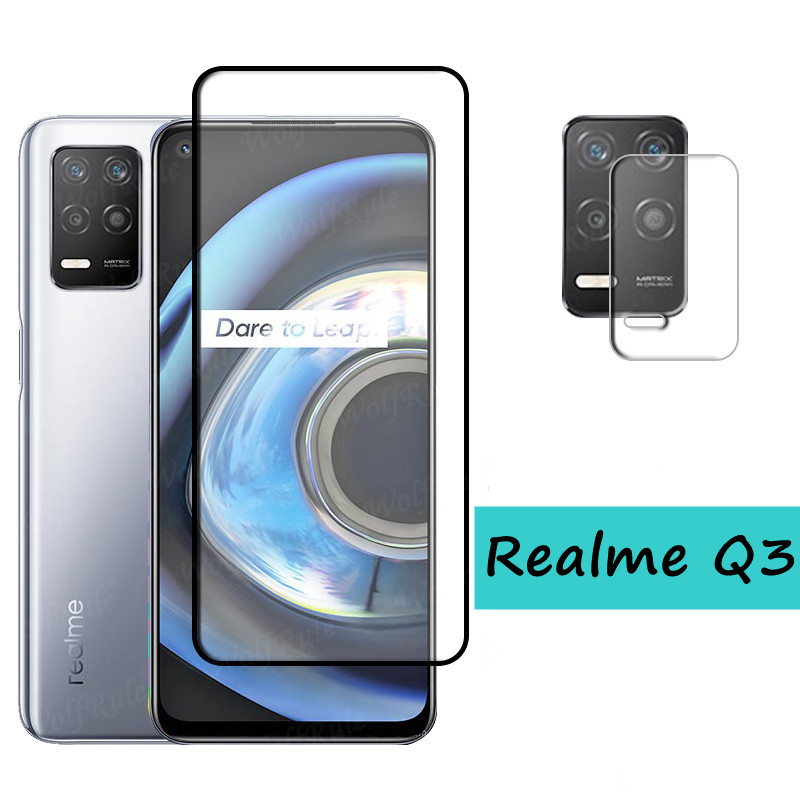 Kính cường lực bảo vệ màn hình cao cấp cho Realme Q3i 5G / Realme Q3 / Q3 Pro Tempered glass