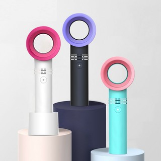 Quạt mini không cánh 360 độ cầm tay tiện dụng