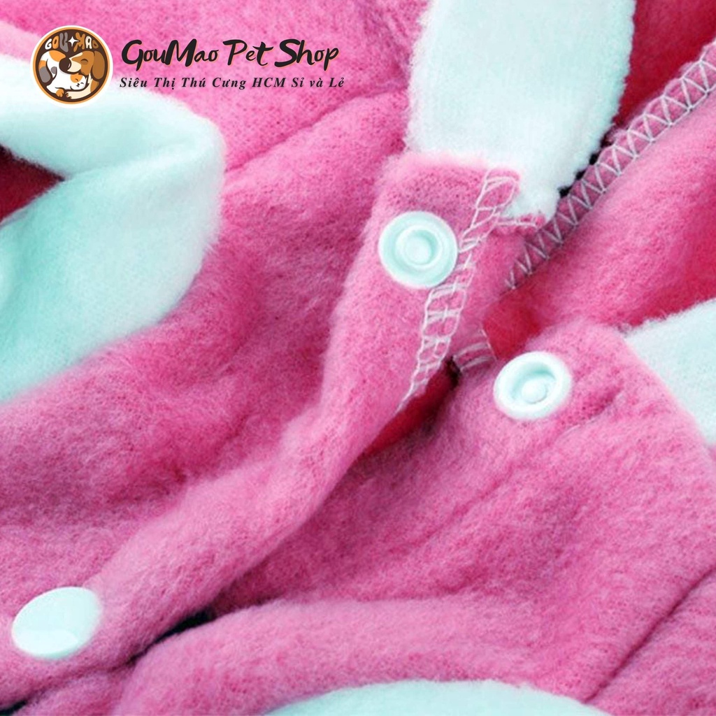 [Giá hủy diệt] Áo hoodie tai thỏ cho chó - GOUMAO PET