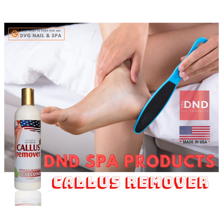 GEL Ủ CHÀ GÓT CHÂN CHO THỢ CHUYÊN NGHIỆP DND CALLUS REMOVER 355ML