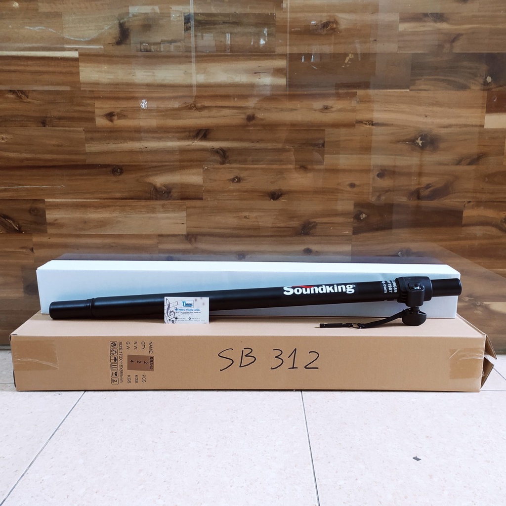 [Chính hãng] Soundking SB312 - Cây chống(cọc cắm) loa full và sub Soundking SB312 và Cây chống loa full và sub Soundking
