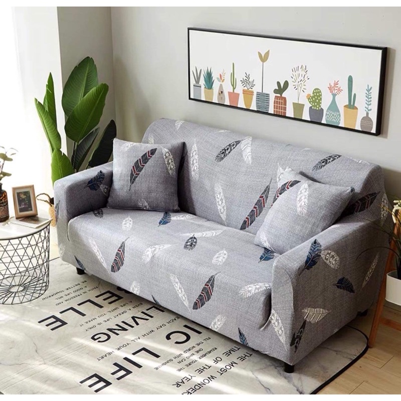 Drap bọc ghế sofa hoạ tiết tại nhà size XXL