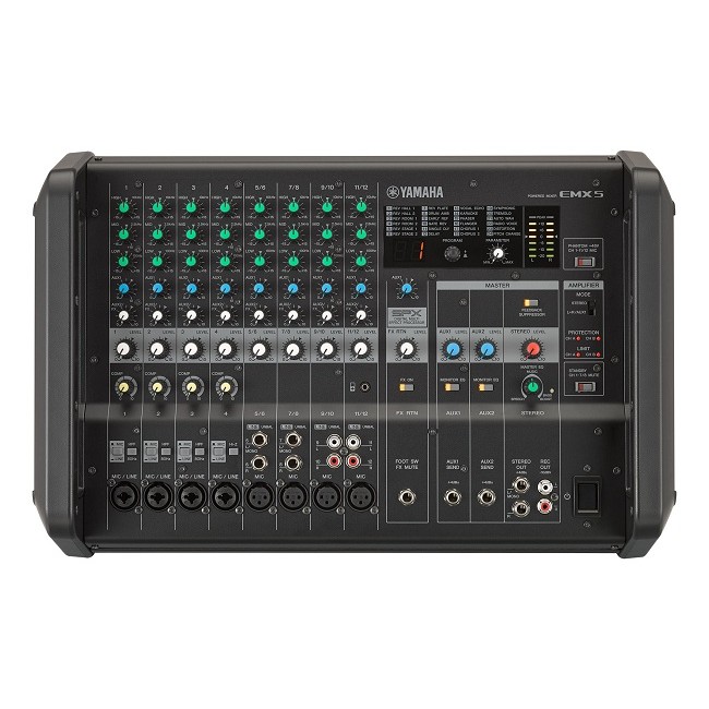Power mixer Yamaha EMX5 - Mixer kèm công suất Yamaha EMX5 - TRƯỜNG THỊNH AUDIO SOLUTION