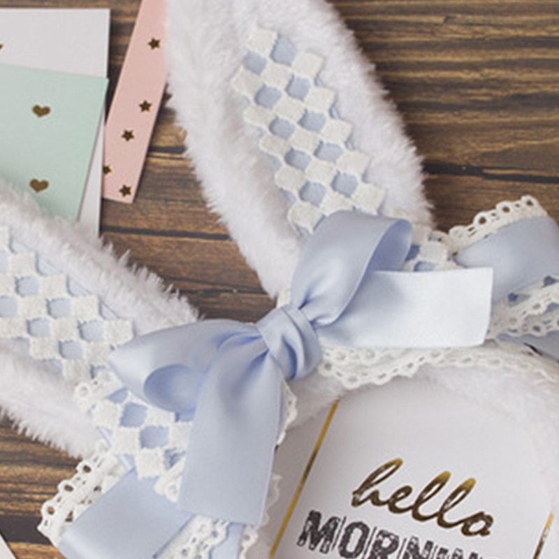 Băng Đô Tai Thỏ Dễ Thương Cho Nữ