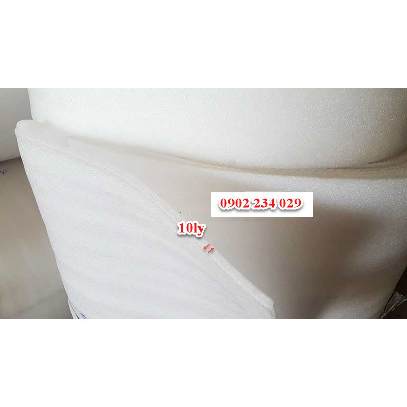 Cuộn Mút Pe Foam Dày 10mm Dài 20m