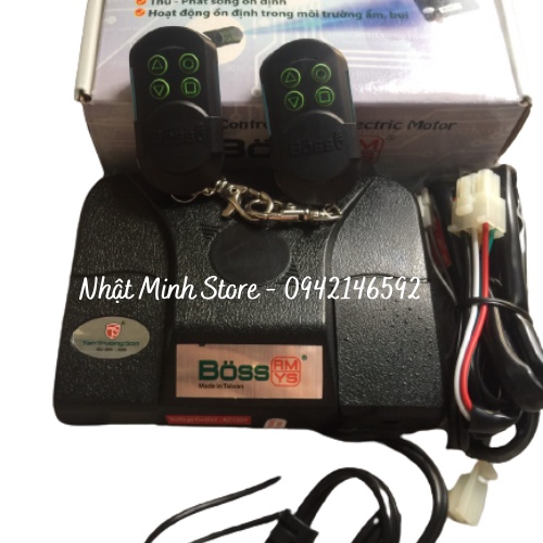 Bộ điều khiển cửa cuốn Bossdoor Tân Trường Sơn Zin mã nhảy ma trận chống sao chép