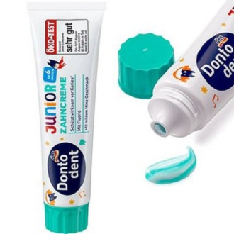 Kem đánh răng Dontodent Junior bảo vệ và nuôi dưỡng răng cho trẻ từ 6 tuổi 100ml