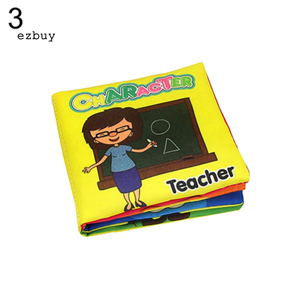 Sách Vải Phát Triển Trí Thông Minh Cho Bé Sơ Sinh