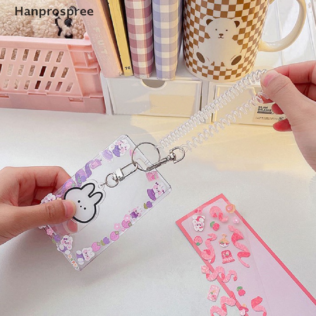 Hanprospree &gt; Bao Đựng Thẻ Học Sinh Nữ In Hình Thần Tượng Dễ Thương
